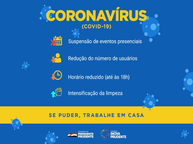 Covid-19: Inova Prudente adota medidas de prevenção ao coronavírus