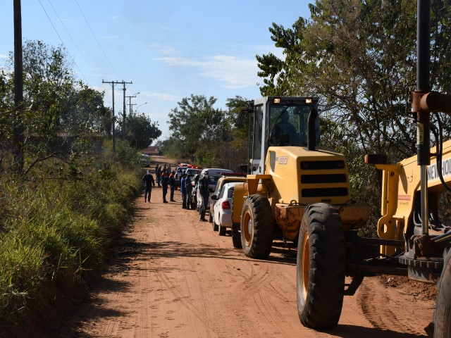 Prefeitura e Polícia Ambiental realizam ação para recuperar áreas invadidas no Imoplan