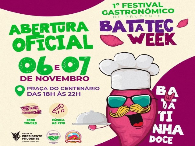 Prefeitura e Aprobarpp anunciam abertura da Batatec Week para este sábado (6)