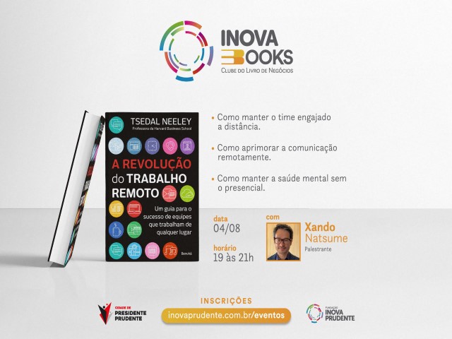 Inova Prudente anuncia lançamento de seu Clube do Livro de Negócios