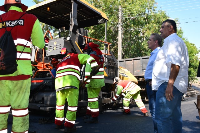 Rua Nova: prefeitura inicia trabalhos de recuperação asfáltica na Rua Cassemiro Boscoli