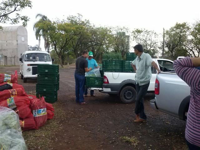 PAA realiza entrega de alimentos perecíveis que contempla 20 entidades assistenciais