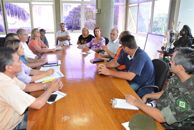 Reunião trata sobre implantação da Coordenadoria Municipal da Defesa Civil em Prudente