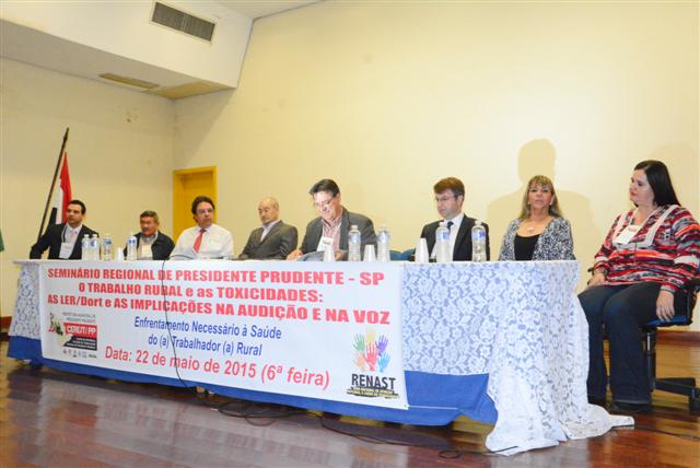 Cerest realiza Seminário e discute saúde do trabalhador rural exposto a agrotóxicos