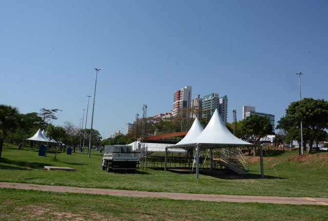 Parque do Povo recebe estrutura  do Brinca Prudente
