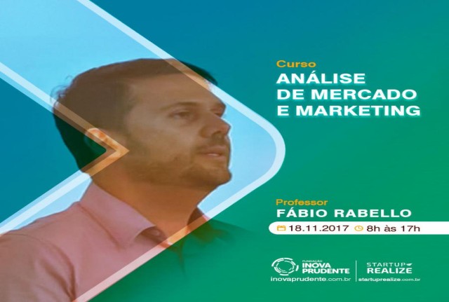 Curso de ‘Análise de Mercado e Marketing’ ocorrerá neste sábado na Inova Prudente