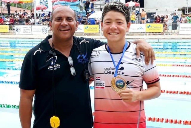 Prudente conquista 3º lugar no Brasileiro Infantil I e II de natação