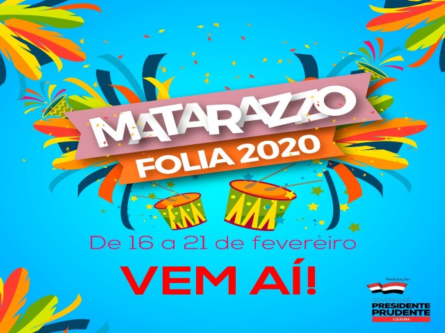 Matarazzo Folia 2020 ocorrerá de 16 a 21 de fevereiro com programação de Carnaval 