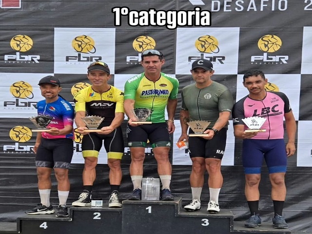 Almir Lobo vence mais prova no GP FBR Road de Ciclismo, categoria Sênior