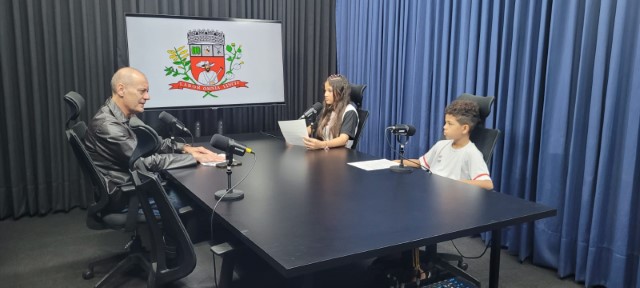 Podcast feito por alunos dá voz ao Programa  Cidadescola, que completa 15 anos