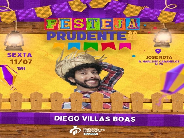 Festeja Prudente promove mais seis festas entre sexta (11) e domingo (13)