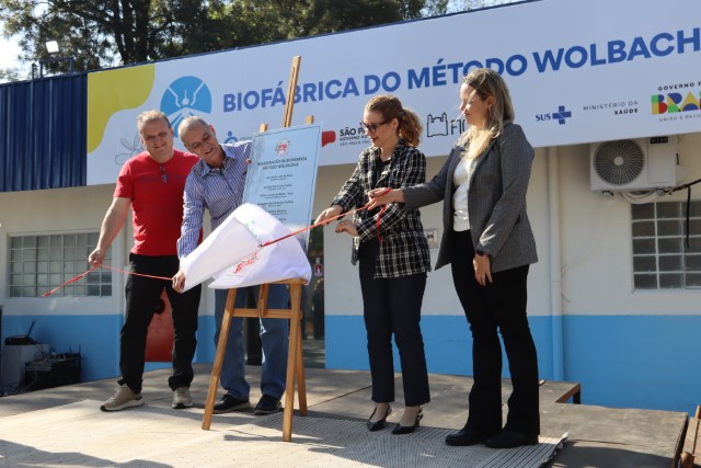 Biofábrica do Método Wolbachia é inaugurada em Prudente, a primeira do Estado de São Paulo