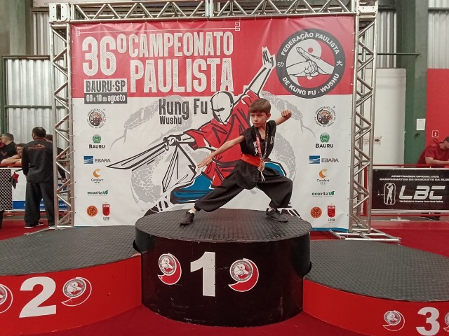 Kung Fú da Semepp conquista nove medalhas no Campeonato Paulista em Bauru 