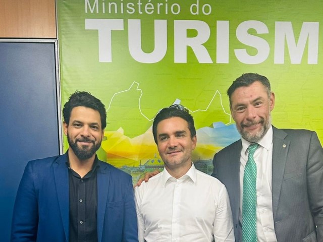 Secretário da Sedepp, Tiago Oliveira, vai a Brasília em busca de recursos para Prudente