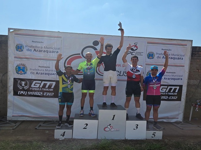 Almir Lobo é terceiro colocado no Troféu Anésio Argenton, realizado em Araraquara