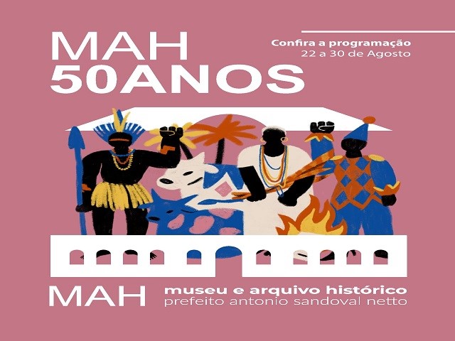 Museu e Arquivo Histórico divulga programação comemorativa dos 50 anos de instalação