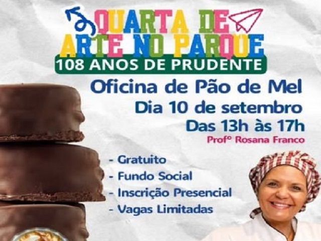 Fundo Social oferece oficina de produção de pão de mel