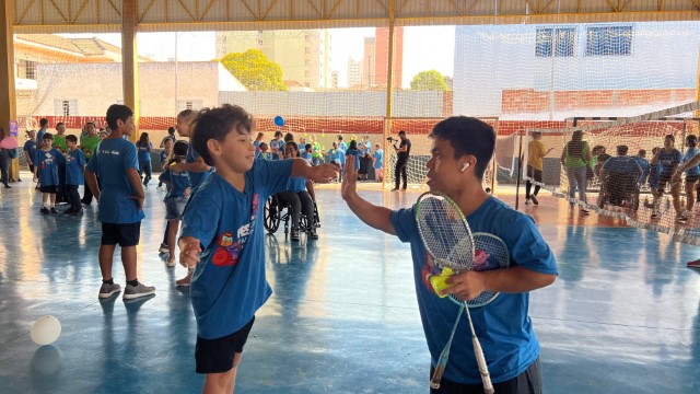 150 crianças participam do Festival Paralímpico 2025, em Presidente Prudente