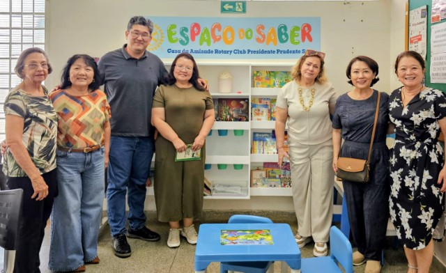 Rotary Club Presidente Prudente Sul reativa Espaço do Saber na UBS São Pedro
