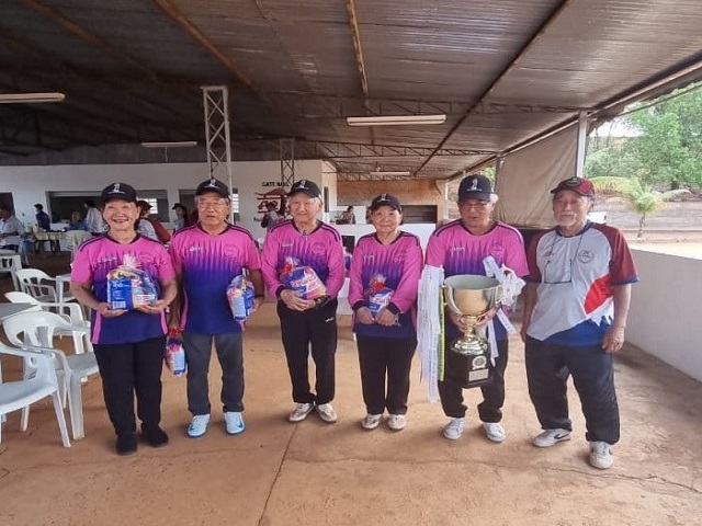 Gateball da Semepp é campeão na categoria acima de 70 anos no 23º Torneio de Venceslau