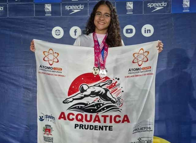 Natação da Acquática garante 60 medalhas na seletiva da seleção do Kim Mollo - 4ª Região