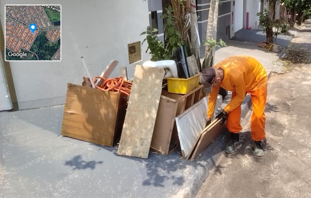 Prudente + Limpa recolhe mais 75 caminhões de lixo no Setor 01 no segundo dia de mutirão