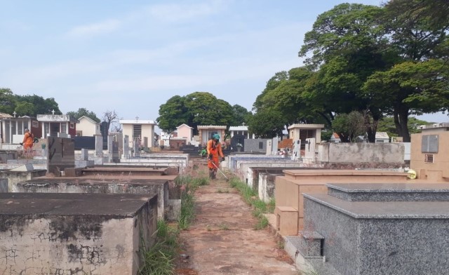 Prefeitura alerta sobre última semana para execução de obras nos cemitérios de Prudente