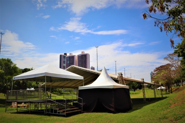 Parque do Povo recebe estrutura do Brinca Prudente, remarcado para este domingo (19)