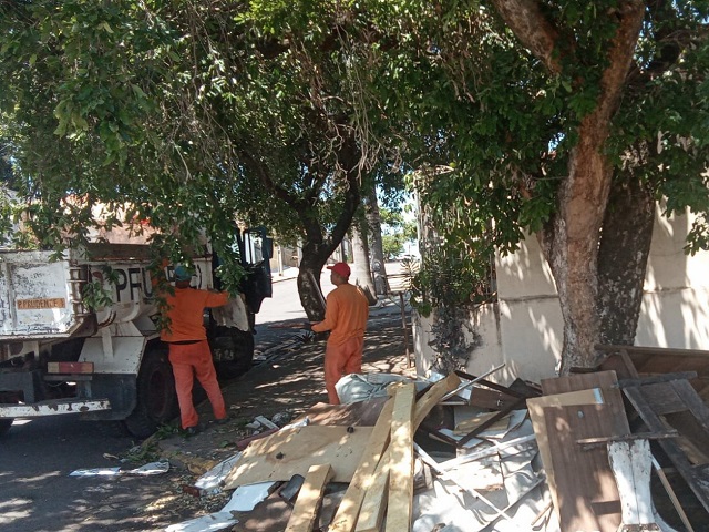 Prudente + Limpa chega ao Setor 04 na segunda; itens podem ser depositados nas calçadas 