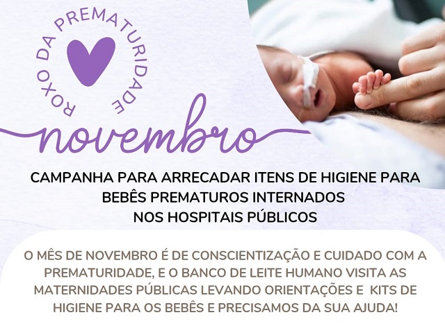 Novembro Roxo reforça conscientização sobre os cuidados com bebês prematuros