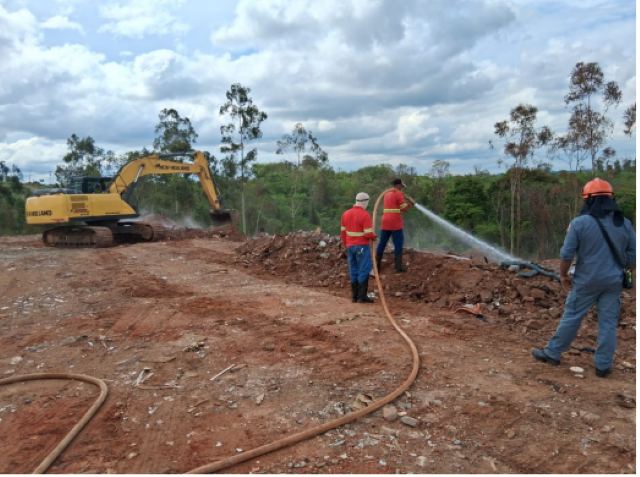 Prefeitura detalha cronograma de ações da Defesa Civil no combate ao incêndio subterrâneo 