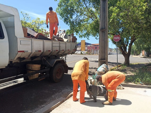 Prudente + Limpa inicia semana no Setor 5, que abrange 20 bairros da região do Ana Jacinta