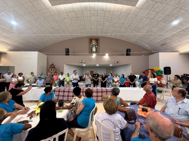 Coordenadoria do Idoso promove confraternização para 500 idosos atendidos 