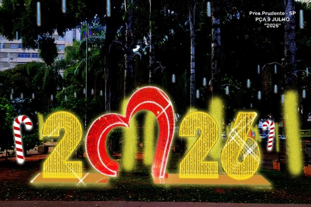 Chegada do Papai Noel e iluminação são adiadas pela chuva; programação musical é mantida