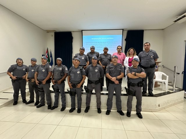 Capacitação em Saúde Mental prepara Policiais Militares para atendimento a crises psiquiátricas