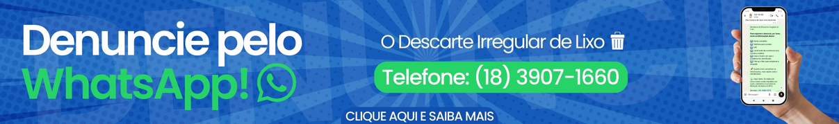 Whatsapp denúncia lixo
