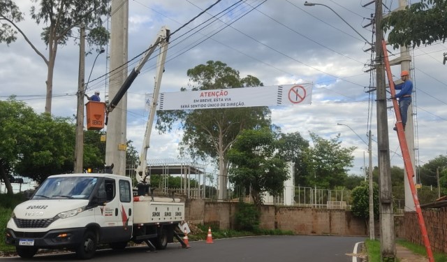 Rua Augusto Brambilla passa a ter sentido único a partir desta quinta-feira (15)