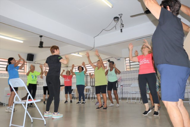Coordenadoria do Idoso abre oficina de ritmos em mais dois polos às quartas-feiras