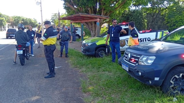 Semob participa de blitz educativa com Polícia Militar e Detran-SP