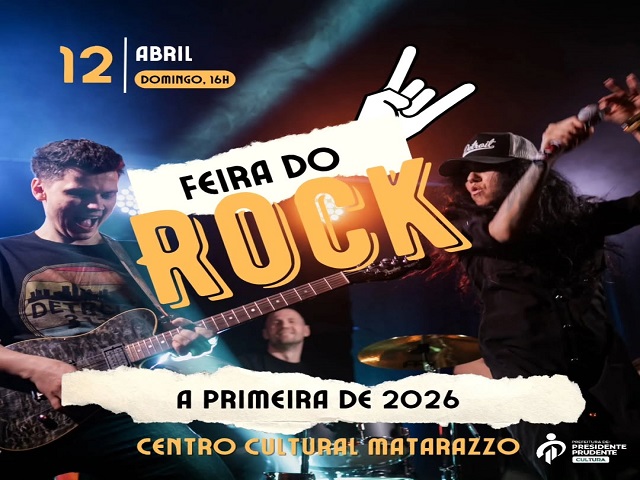 Secult anuncia 2 eventos para abril no Matarazzo: Feira do Rock (12) e Feira da Lua (18)