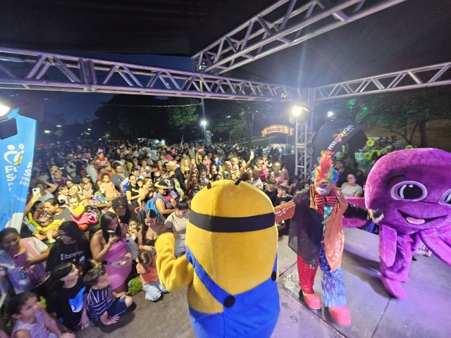 Sucesso de público pelo 2º ano seguido, festa da Páscoa do Fundo Social leva 5 mil pessoas ao Parque do Povo