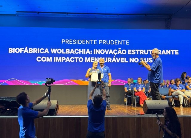Secretaria de Saúde recebe premiação estadual com implantação da biofábrica do Wolbachia