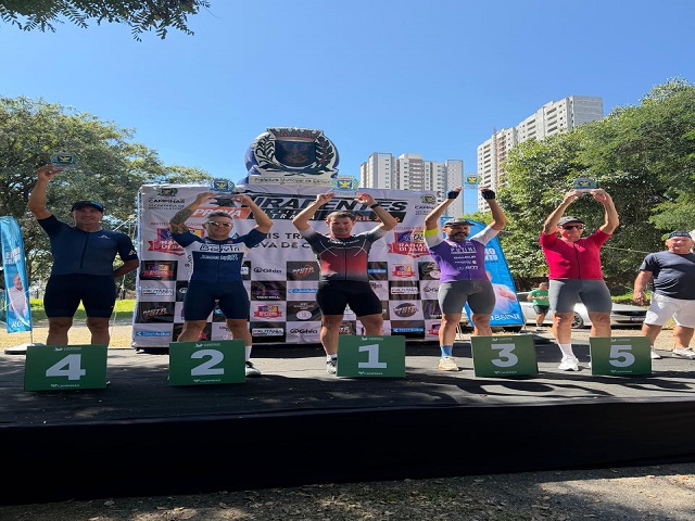 Ciclista prudentino Almir Lobo vence prova Tiradentes em Campinas