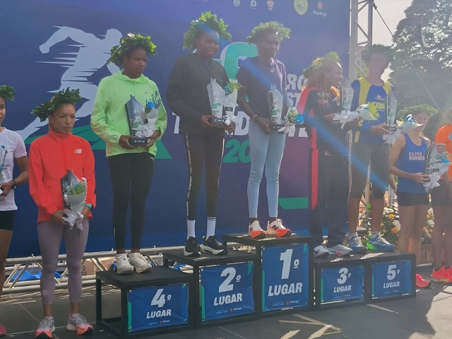 Felismina, da Semepp, conquista pódio na Corrida Internacional Tiradentes em Maringá-PR