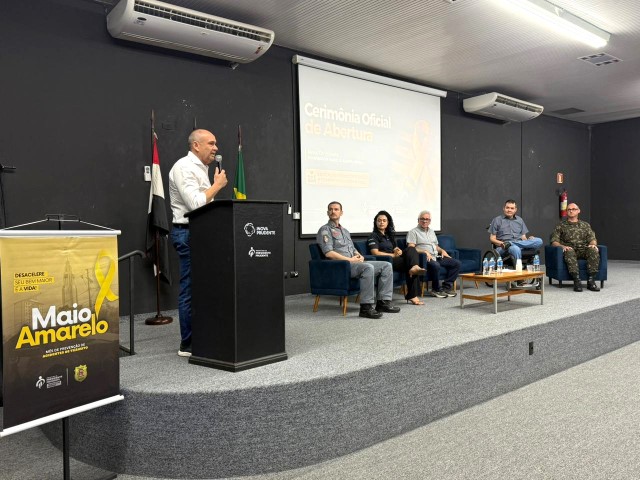 Prudente lança Maio Amarelo e alerta para alta de mortes no trânsito
