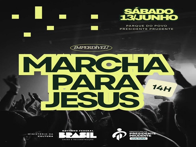 Secult cadastra comerciantes que queiram trabalhar na Marcha para Jesus e jogo do Brasil