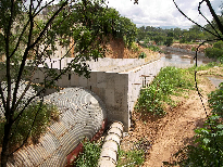 Canalização do Córrego do Veado  deverá estar concluída em maio