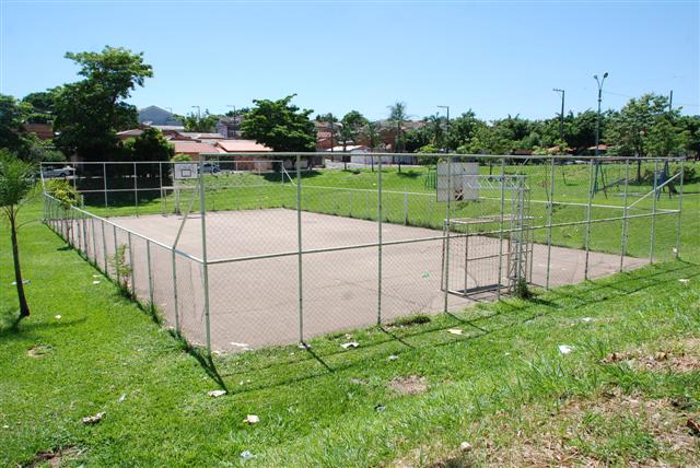 Quadra poliesportiva da área de lazer do Jardim Jequitibás receberá cobertura metálica 