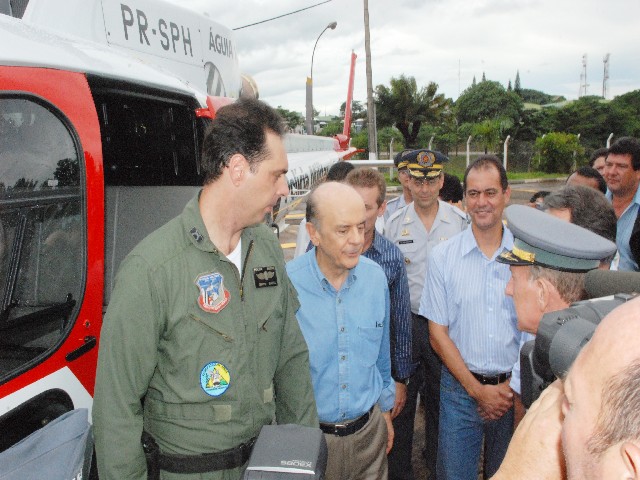 Polícia Militar recebe helicóptero para utilizar na repressão e prevenção ao crime