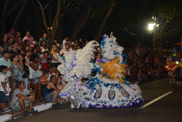 Desfile de Carnaval reúne mais de dois mil integrantes de quatro escolas e um bloco  